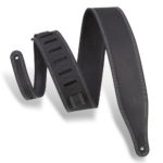 רצועה לגיטרה "2.5 LEVY'S M17BDS-BLK Pull-up Leather