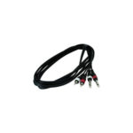 כבל כפול 3 מ' WARWICK RCL20934 D4 2PL 2RCA