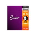 סט לאקוסטית 12 מיתרים 0.10 ELIXIR