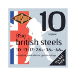 סט מיתרים 0.10 לחשמלית ROTOSOUND BRITISH STEEL