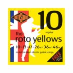סט מיתרים 0.10 לחשמלית ניקל ROTOSOUND R10
