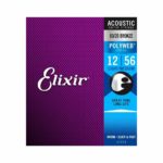 סט מיתרים לאקוסטית ELIXIR Polyweb Light/Medium Acoustic Strings 12-56