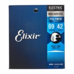 סט מיתרים לחשמלית ELIXIR POLYWEB 0.09