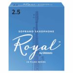 עלים לסקסופון סופרן 2.5 (10 יח') RICO ROYAL