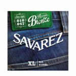 סט מיתרים לגיטרה אקוסטית 0.10 SAVAREZ A130XL