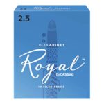 עלים לקלרינט 2.5 (10 יח') RICO ROYAL