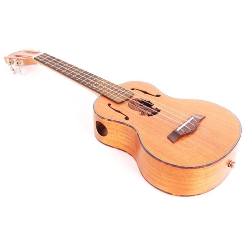 ליידי סאונד (1) יוקללה סופרן "21 Romeo Excellence UK-2660D-21 lady sound hole Aloha – תמונה 1