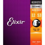 סט מיתרים לאקוסטית 11052 ELIXIR NANOWEB 0.12