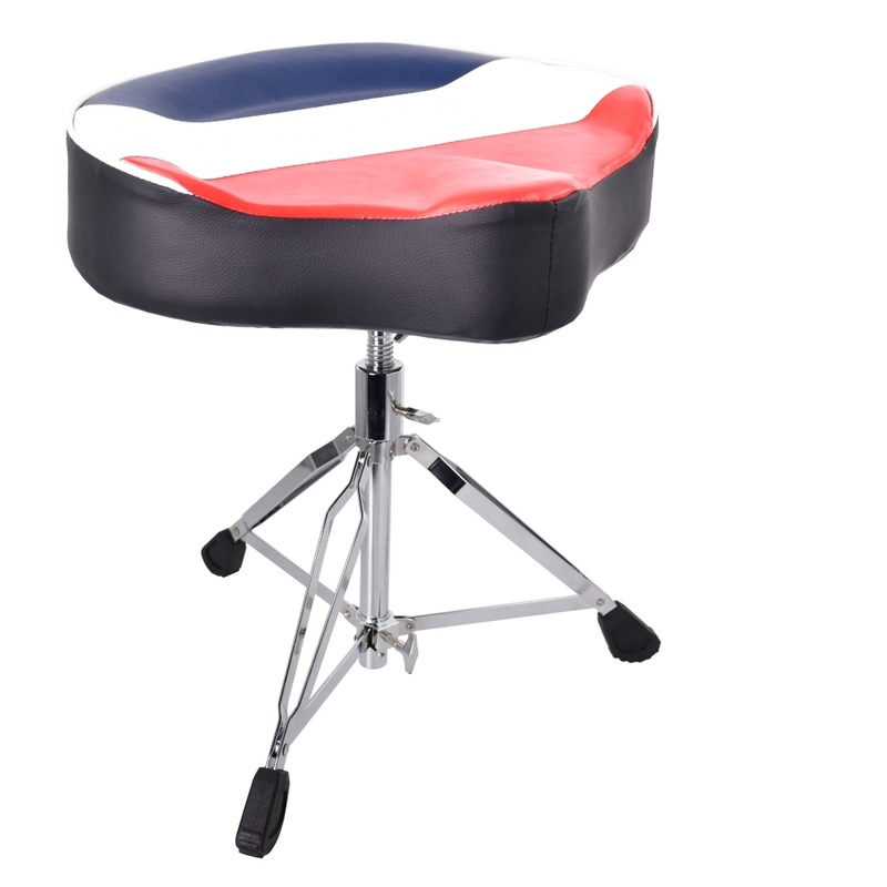 כסא לתופים אופנוע ריפוד כחול לבן אדום MORATTI G-01 BLWH RD כסא לתופים אופנוע ריפוד כחול לבן אדום MORATTI G-01 BLWH RD – תמונה 1