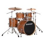 מערכת תופים "20 עם אביזרים LUDWIG Evolution Cherry LE520010