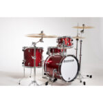 מערכת תופים LUDWIG BREAKBEATS LC179WRS Wine Red Sparkle 025