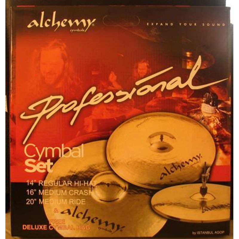 סט מצילות+ תיק 20 16 14 ISTANBUL Alchemy Pro Istanbul Agop סט מצילות+ תיק 20" 16" 14" ISTANBUL Alchemy Pro Istanbul Agop – תמונה 1