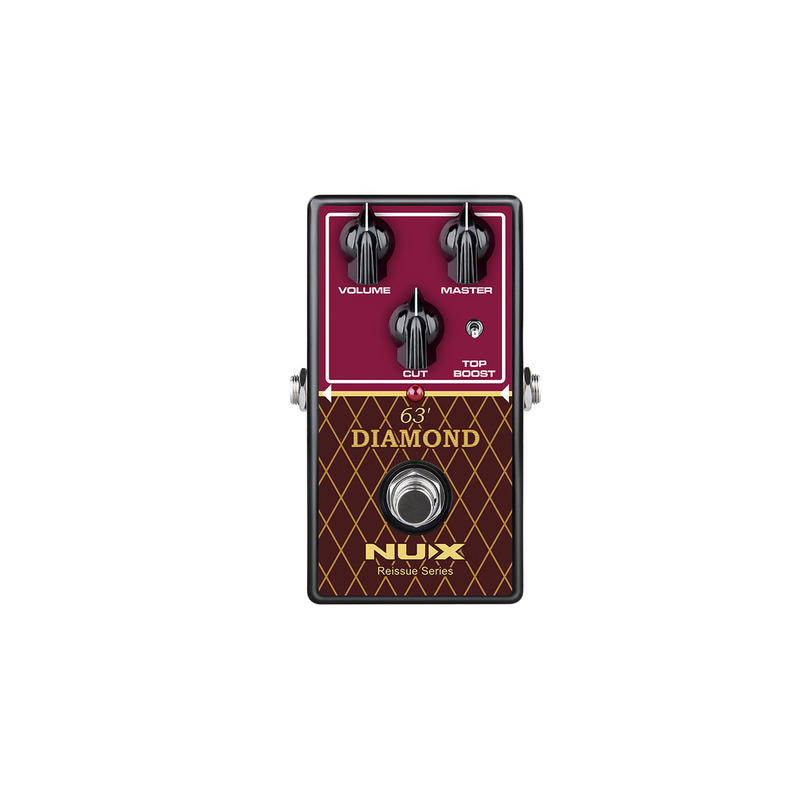 אפקט לגיטרה NUX NRO-6 63 Diamond OverDrive אפקט לגיטרה NUX NRO-6 63 Diamond OverDrive – תמונה 1