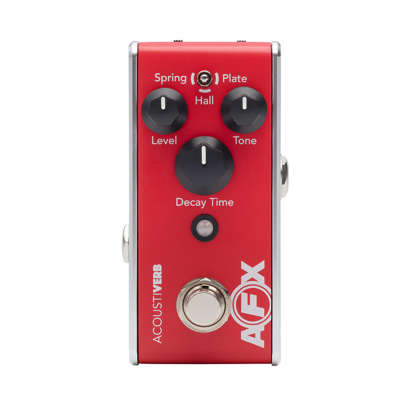 אפקט רוורב FISHMAN AFX AcoustiVerb Mini Reverb Pedal אפקט רוורב FISHMAN AFX AcoustiVerb Mini Reverb Pedal – תמונה 1