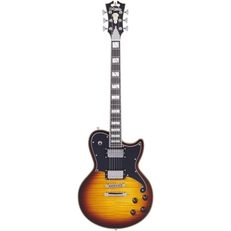 גיטרה חשמלית + ארגז D'Angelico DELUXE ATLANTIC VINTAGE SUNBURST גיטרה חשמלית + ארגז D'Angelico DELUXE ATLANTIC VINTAGE SUNBURST – תמונה 1