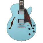 ⁦גיטרה רבע נפח + נרתיק D'Angelico Premier SS SKY BLUE⁩ – תמונה ⁦3⁩