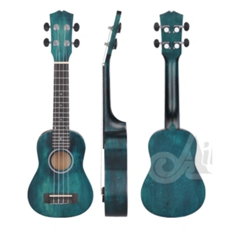 יוקללה סופרן + נרתיק VIVALDI AU-H01A BLUE יוקללה סופרן + נרתיק VIVALDI AU01L-D-21 Flowers – תמונה 1