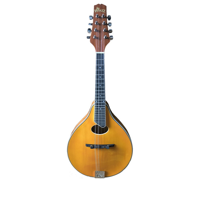 מנדולינה כולל נרתיק WINZZ AM10L-A-H Solid Spruce top מנדולינה כולל נרתיק WINZZ AM10L-A-H Solid Spruce top – תמונה 1