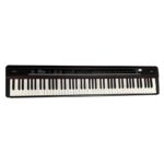 פסנתר חשמלי נייד 88 קלידים בצבע שחור עם פדל MORTON S-191 BLACK