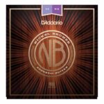 מיתרים לגיטרה אקוסטית דדריו – Daddario Nickel Bronze  Acoustic Guitar Strings – 11-52