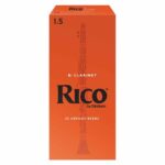 25 עלים לקלרינט - ריקו מידה 1.5 RICO
